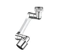 1080° Rotating Faucet Extender U Shaped Robotic Arm Splash Proof Filter Extends Water Nozzle Bathroom Kitchen Accessories(1080 Degree Single)
