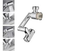 1080° Rotating Faucet Extender with Upward Facial Mist, 4 Water Modes & Built-in Filter, Rotating Faucet Extender for Bathroom, Multifunctional Universal Robotic Arm -Wash Hand/Hair/Face (1pc)