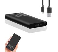 1080P 10000mAh Large Capacity Portable Power Bank Camera, 20 Hours Continuous Record Mini Security Nanny Cam with Gravity Sensor/Motion Detection/Night Vision-No WiFi No Audio