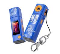 1080P 2K Digital Camera Thumb Keychain Camera 0.96 In LCD Screen HD Video Recorder 230 Rotatable Lens Portable Small Camcorder for Students Outdoor Photography