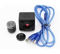 1080P 2MP USB Industrial Camera Color Black and White Machine Vision Microscope Camera with Optional 2.8mm 4mm 16mm 25mm CS Lens (Color : 25mm Lens)