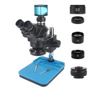 1080P 48MP 2K 4K USB VGA Video Camera 50X 100X Simul Focal Stereo Trinocular Microscope Set For Phone Soldering PCB Repair(48MP 4K HDMI USB)