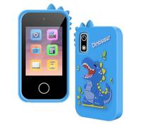 1080P 48MP Digital Camera with 2.8 Inch IPS Screen Small Portable Digital Video Camera for Boys Girls 3-12 Year Old Birthday Present Dinosaur (Blue)