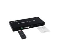 1080P 60Hz 2x3 -Compatible Video Wall Controller 6 Channel TV Wall for PC to TV Monitor EU Plug