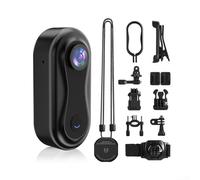 1080P Action Camera With For Night Vision Feature And 120 Degree Wide Angle Lens For Construction Site Surveying And Infrastructure Inspection(Black)