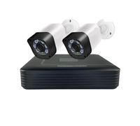 1080P CCTV Security System Kits 4CH DVR 2PCS 2MP Bullet Infrared Waterproof AHD Analog Camera Video Surveillance Set BNC(4ch 2Pcs 1080P)