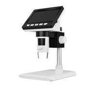 1080P Coin Microscope With Rechargeable Battery And PC Viewing For Soldering And Circuit Board Analysis 4.3Inch 1080P Soldering Microscope