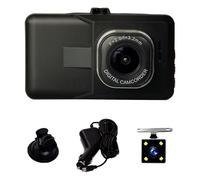 1080P Dashboard Camera For Car With 3Inch Screen Wide Angled 170° Coverage Night Viewing Continuous Parking Detection Car Camera