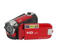 1080P Digital Camera, 16MP Vlogging Camera with 16X Zoom, 2.4 Inch Rotatable Screen Handheld Video Recorder with Fill Light, Anti Shake DV Camera for Teens Adult Beginner (Red)