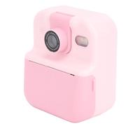 1080P Digital Camera, Multifunctional Kids Camera Instant Print 2.4 Inch IPS Screen for Camping (Pink)