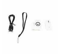 1080P Digital Camera, Stunning Photography and Video, Long-lasting Battery Life, Built-in 6 Filters, with Flip-up Flash, for Tees Students (White)