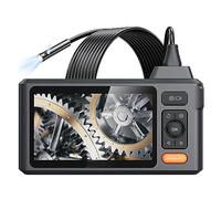 1080P Endoscope Camera Dual/Triple Lens 7.9mm 5inch Screen Industry Endoscopic For Cars Pipe Clearer Images Accurate Inspections(1.5m,Dual Lens)