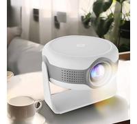 1080P Full HD Portable Projector, 130° Adjustable, Automatic Keystone, Built-in Speakers, WIFl6+Bluetooth 5.0 Compatible with USB/Audio/HDMI