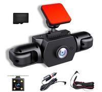 1080P Full View Car Dashcam System, 4 Channel Dash Cam for Cars Front/Rear/Left/Right, WiFi Dashs Camera for Cars, Night Vision, Loop Recording, Parking Monitor (1PC)