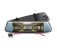 1080p HD 7 inch Car Rearview Mirror Night Vision DVR Dash Cam Rear View Camera Rearview Mirror Tachograph Reverse