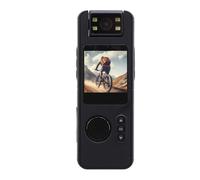 1080P HD Body Camera with Magnetic Clip 1/4 Inch Mount Long Battery Life Motion Detection Night Vision Rechargeable 1000mAh Body Worn Camera for Personal Use