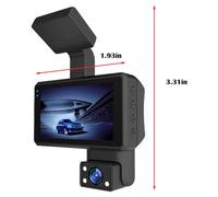 1080P HD Car Dash Camera Car DVR Driving Recorder,3.0 Inch IPS Screen