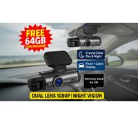 1080P Hd Dual Camera Car Video Recorder