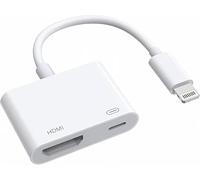 1080P HD HDMI-Compatible Projection Cable Adapter Audio Sync Screen Connector for Lightning to HDMI-Compatible Converter Adapter