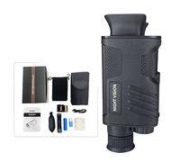 1080P HD Monocular Night Vision Device Infrared 5x Digital Zoom Telescope Outdoor Day Night Dual Use Full Dark 300m Observing and Recording(R10 UPGRADE)