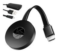 1080P HD Wireless HDMI Adapter 5G WiFi Available, Airplay/Miracast/DLNA Compatible for iPhone/iPad/Android/Windows/Mac - Plug & Play, Instant HDTV Transmission for TV/Projector