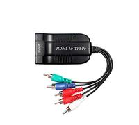 1080P HDMI to Component(YPbPr/RGB/ 5RCA) Scaler Converter(with Scaler Function), HDMI Input to Component(YPbPr/RGB/ 5RCA) Output for PC, PS3, PS4, DVD, PSP, 360, PS2, Nintendo NGC