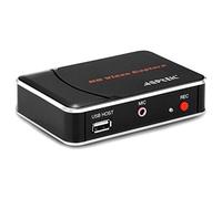 1080P HDMI Video Capture Card HD Game Recorder Compatible with Xbox One/360/ PS4/ Wii U/Nintendo Switch and Support Mic in for Commentary - No PC Required