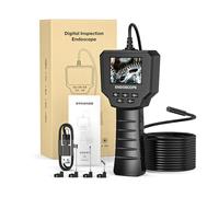 1080P Inspection Camera With Adjustable LED Light & Cable Portable Endoscope Camera ABS For Pipe Cleaning Pipe Inspection