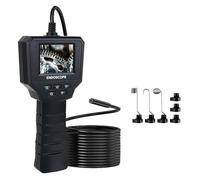 1080P Inspection Camera With Adjustable LED Light & Cable Portable Endoscope Camera ABS For Pipe Cleaning Pipe Inspection