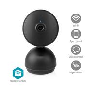 NEDIS SmartLife Indoor Camera - Wi-Fi - Full HD 1080p - Pan Tilt - Motion Sensor - Night Vision