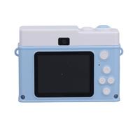 1080P Kids Camera, Point and Shoot Camera Auto Focus with 4X Digital Zoom and 2.0 Inch IPS Screen, Anti Shake Compact Small Camera for Boys Girls Kids (White and Blue)