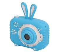 1080P Kids Digital Camera Blue Rabbit ABS Dual Camera Front Rear Camera with Strap for Photography