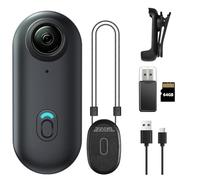 1080P Mini Thumb Action Camera Wearable Portable Vlogging Action Body Cam Premium Portable Camcorder Mount Anywhere for Security, Work, Guard, Travel POV Sports Camera for Pet Cycling Vlogging