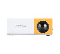 1080P Portable Projector Mini HD Home Theater with Built-in Speaker for Smartphones Laptops PCs TV Boxes UK Plug Multiple Ports Connectivity Compact Lightweight Design for Indoor Entertainment
