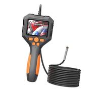 1080P Real-Time Viewing Industrial Borescope Camera with Light,Ergonomic Design for Auto Repair,Pipeline Inspection, Industry (5M Cable Length & 5.5mm Lens Diameter)