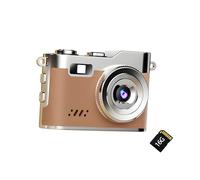 1080P Retro Pocket Camera Portable Design for Daily, 16G | 0.96inch LCD Screen with Builts in LCD Display for Travel Vlogging, Lightweight Design, Outdoor Photography