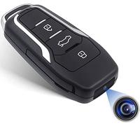 1080P spy camera, 64GB mini hidden camera car key camera with motion detection, small portable camera (QD004UK)