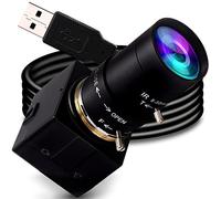 1080P USB Webcam with Zoom 5-50mm, Variable Focus, High Speed 100fps, UVC USB2.0 for PC & Industrial Video