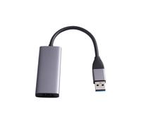 1080P Video Capture Card -Compatibleto to USB A/USB-C Video Grabber for Computer Game Live Stream Meeting Recording