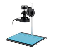 1080P Video Microscope Camera Type-c HDMI USB Digital Industrial Mouse Lab Video Microscope Camera U Disk Storage For PCB Soldering Phone Repair PCB inspection (Color : 130X)