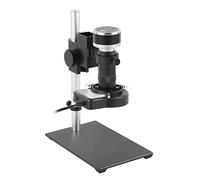 1080P Video Microscope Camera Type-c HDMI USB Digital Industrial Mouse Lab Video Microscope Camera U Disk Storage For PCB Soldering Phone Repair PCB inspection (Color : 100X-01)