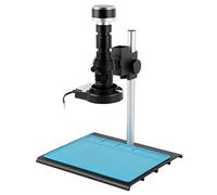 1080P Video Microscope Camera Type-c HDMI USB Digital Industrial Mouse Lab Video Microscope Camera U Disk Storage For PCB Soldering Phone Repair PCB inspection (Color : 500X)