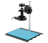 1080P Video Microscope Camera Type-c HDMI USB Digital Industrial Mouse Lab Video Microscope Camera U Disk Storage For PCB Soldering Phone Repair PCB inspection (Color : 120X-01)