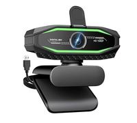 1080P web cam streaming camera usb webcam for pc web camera for desktop/laptop computer webcam with microphone, RGB Light & Plug & Play, for Mac/Zoom/Skype, Video Calls/Meetings/Remote Teaching