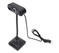 1080P Webcam with Built in Microphone, 30fps Web Camera, USB Webcam for Online Calling, Conferencing, 360 Degree Adjustable, Plug and Play