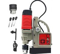 1080W Portable Magnetic Drill Press - Heavy Duty Power Tool for Metalworking, 16mm Boring, 8500N Electromagnet, Ideal for Construction & Professionals