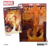 McFarlane Marvel Human Torch 1:6th Scale Collectible with Scene (Marvel 2-in-One #10) Toys