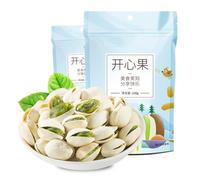 108g Pistachios, Naturally Shelled And Cracked Open, With Plump, Emerald-green Kernels That Are Crisp And Fragrant(4bag)