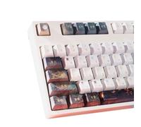 108Keys/set Tradition Ancient Styles Dye Sublimations Keycap PBTs Original Height Keycaps For Mechanical Keyboards PBT Keycap