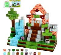 108PCS Magnetic Building Blocks Set - STEM Montessori Toys for Kids Aged 3-12, Safe ABS Plastic Magnetic Cubes for Creative Play, Problem-Solving & Spatial Awareness